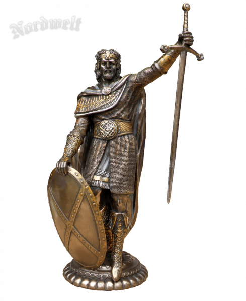 Sir William Wallace - Freiheitskämpfer und Feldherr Figur Statue Krieger Polyresin